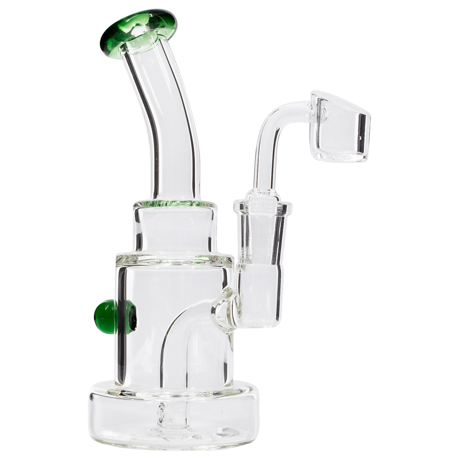 CaliConnected 6.5” Stacked Cake Dab Rig