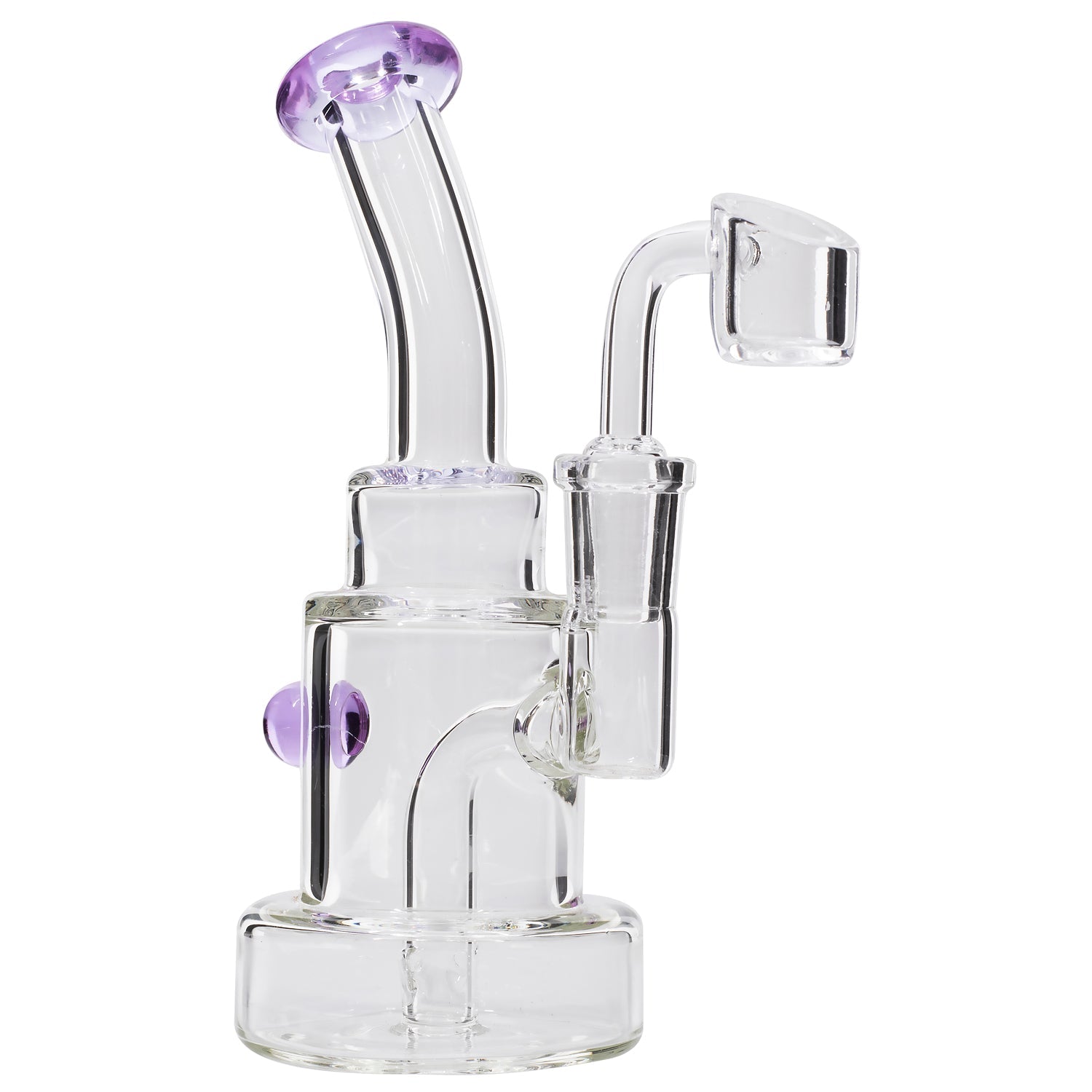 CaliConnected 6.5” Stacked Cake Dab Rig