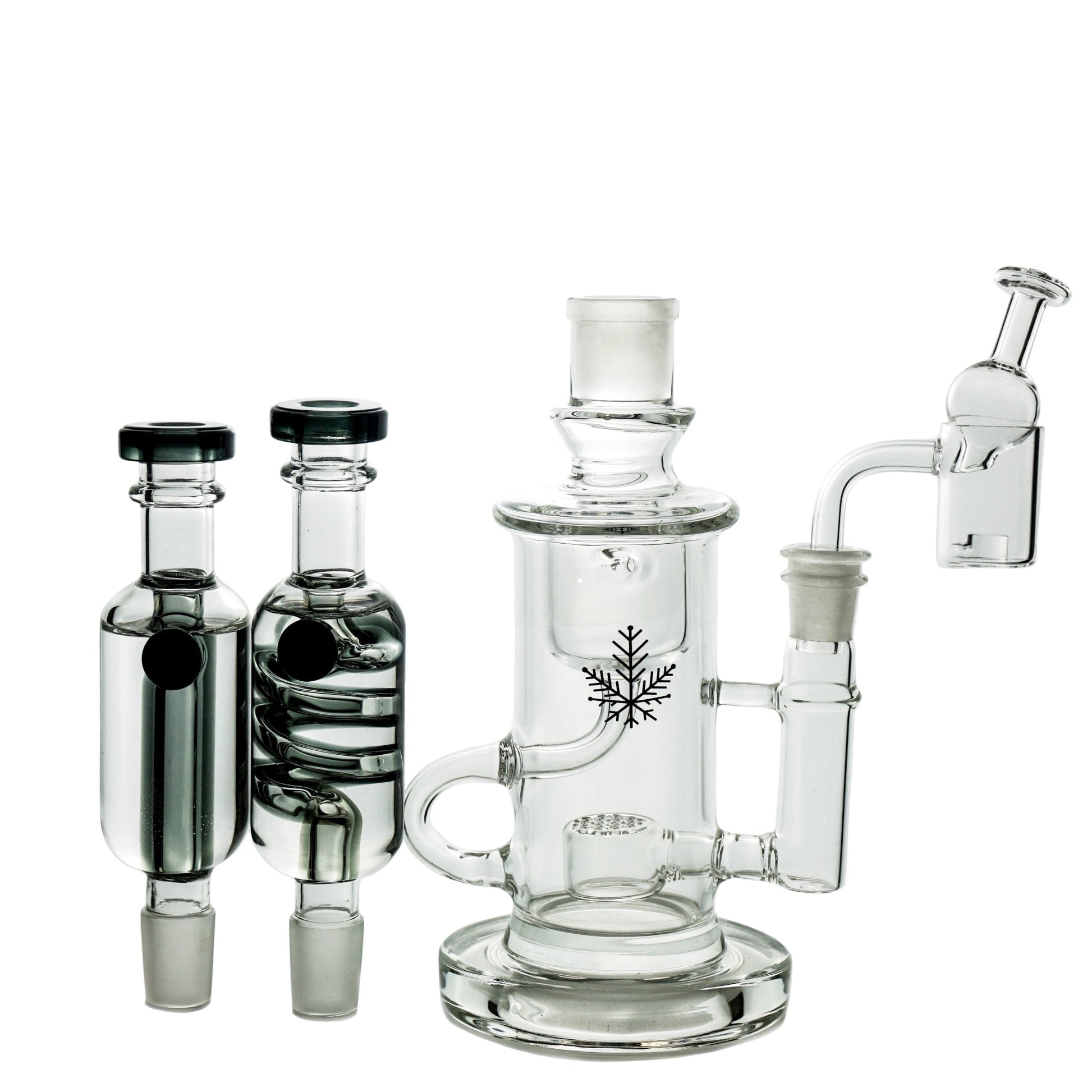Freeze Pipe 11” Klein Recycler Bong 🌿🍯